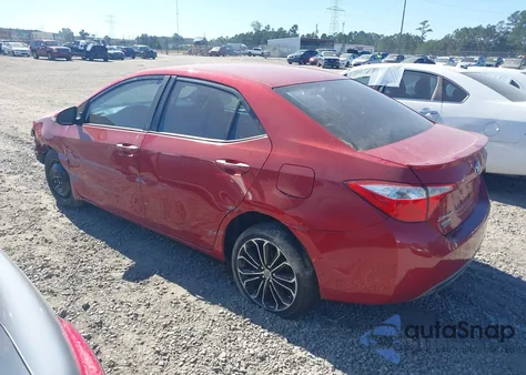 2016 Toyota Corolla S Plus from USA, damaged, VIN 2T1BURHEXGC497110